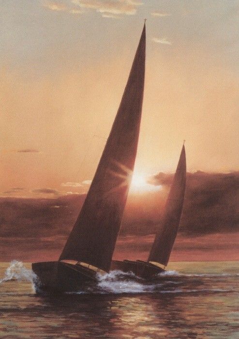 Diane Romanello Red Sails